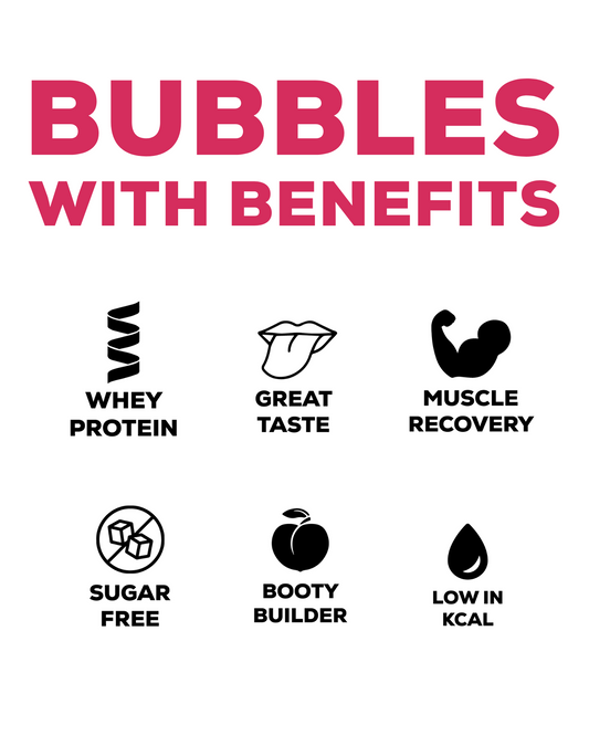 1 x Red Fruit Sparkling Protein Water